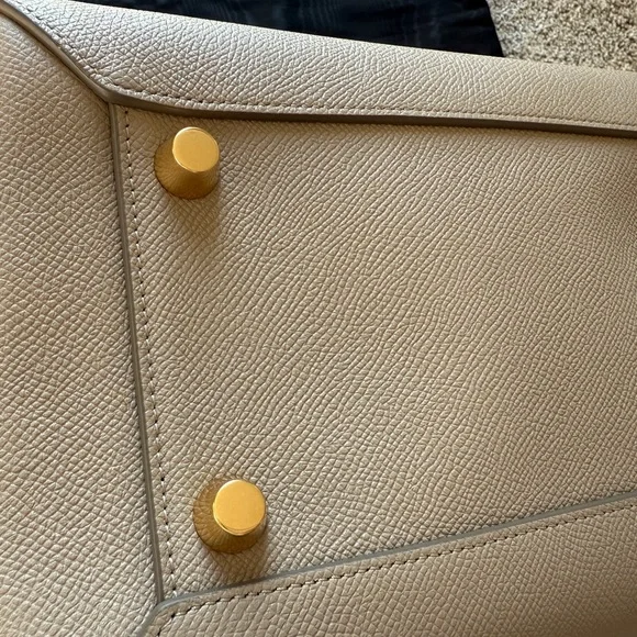 [New] Celine Grained Calfskin Belt Bag, Micro, Tan color - Picture 10 of 10